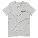 "PRETTY" (Muti-Color Embroidered)  -  Women's Short-Sleeve T-Shirt