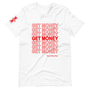 "GET MONEY"  Short-Sleeve Unisex T-Shirt