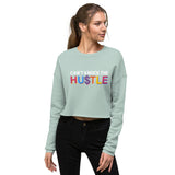 "Cant Knock The Hustle" Crop Sweatshirt