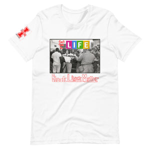 "Can't Fold In Life - B.L.M" - Short-Sleeve Unisex T-Shirt