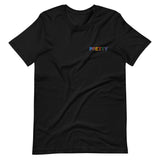 "PRETTY" (Muti-Color Embroidered)  -  Women's Short-Sleeve T-Shirt